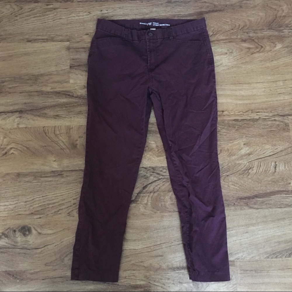 Burgundy Pants